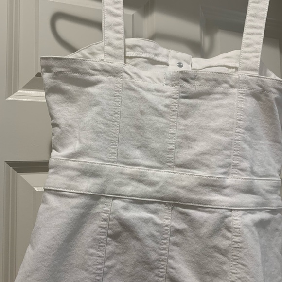 White denim dress - Picture 3 of 4